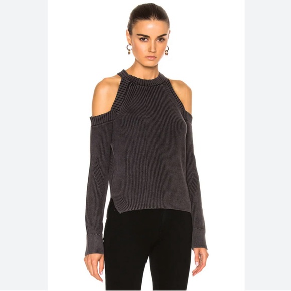 Rag & Bone Dana Cold Shoulder Sweater - Picture 1 of 16